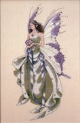 July's Amethyst Fairy - Mirabilia Cross Stitch Pattern