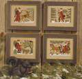Woodland Santas - Cross Stitch Pattern