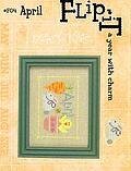 Flip-It April (with charm) - Cross Stitch Pattern