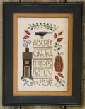 Blackbird Sampler - Cross Stitch Pattern