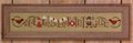 Christmas Row - Cross Stitch Pattern
