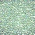 Crystal Mint Glass Beads - Size 11/0 (2.5mm)