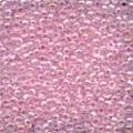 Crystal Pink Glass Beads - Size 11/0 (2.5mm)