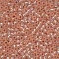 Shimmering Apricot Glass Beads - Size 11/0 (2.5mm)