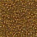 Light Amber Glass Beads - Size 11/0 (2.5mm)