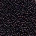 Matte Chocolate Glass Beads - Size 11/0 (2.5mm)