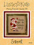 Merry Friends (Santa 03) - Cross Stitch Pattern