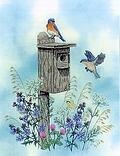 Bluebird Trail, The - Cross Stitch Pattern