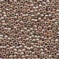 Platinum Rose Antique Seed Beads - Size 11/0 (2.5mm)