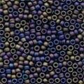 Stormy Blue Heather Antique Seed Beads - Size 11/0 (2.5mm)