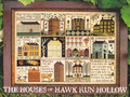 Houses of Hawk Run Hollow - Cross Stitch Pattern