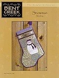 Snowman Stocking - Cross Stitch Pattern
