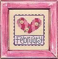 Flip-It Stamp February - Cross Stitch Pattern