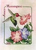 Anna's Hummingbird - Cross Stitch Pattern