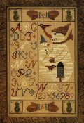 Snowman Button Sampler - Cross Stitch Pattern