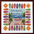 Beach Escape - Cross Stitch Pattern