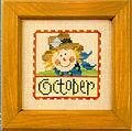 Flip-It Stamp October - Cross Stitch Pattern