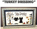Turkey Dressing - Cross Stitch Pattern