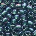 Bottle Green Pebble Beads - Size 3/0 (5.5mm)