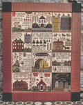 Village Of Hawk Run Hollow, The - Cross Stitch Pattern