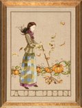 Autumn in my Garden - Mirabilia Cross Stitch Pattern