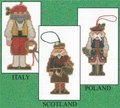 Nutcracker Ornaments I (Italy, Poland, Scotland)
