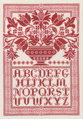 Folk Art Sampler - Cross Stitch Pattern