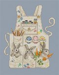 Easter Bunny's Apron - Cross Stitch Pattern
