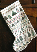 Cranberry Row - Cross Stitch Pattern