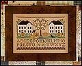 Two White Houses - Cross Stitch Pattern