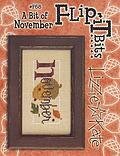 Flip-It Bits November - Cross Stitch Pattern