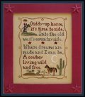 Cowboy Dreams - Cross Stitch Pattern