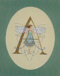 Letters From Nora - A - Cross Stitch Pattern