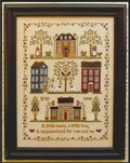 Little House Neighborhood - Cross Stitch Pattern