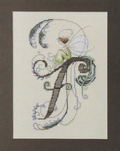 Letters From Nora - F - Cross Stitch Pattern