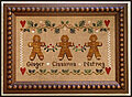 Gingerbread Trio - Cross Stitch Pattern