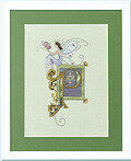 Letters From Nora - P - Cross Stitch Pattern