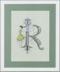 Letters From Nora - R - Cross Stitch Pattern