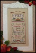 Pie Menu - Cross Stitch Pattern