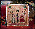 Ornament 1 - Fa La La - Cross Stitch Pattern