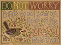 Eye on the Sparrow - Cross Stitch Pattern