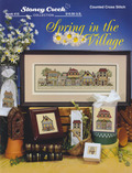 Spring in the Village - Cross Stitch Pattern