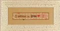 Believe in Love (Wee One) - Cross Stitch Pattern