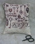Antique Locks And Keys - Cross Stitch Pattern