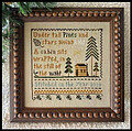 Tall Pines - Cross Stitch Pattern