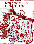 Red Stocking Collection II - Cross Stitch Pattern