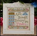 April Showers - Cross Stitch Pattern