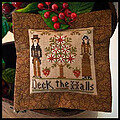 2011 Ornament 3 - Deck The Halls - Cross Stitch Pattern