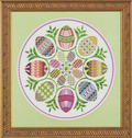 Eggs Ala Round - Cross Stitch Pattern
