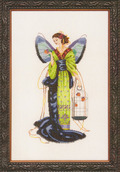 September Sapphire Fairy - Mirabilia Cross Stitch Pattern
